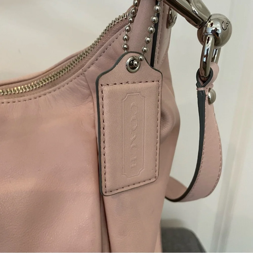 COACH Kristin Hobo Bag Convertible Crossbody - Pink - Picture 5 of 16